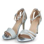 kigali vrouwen Menbur 0RLN5174 zilver hoge hakken - Image 3
