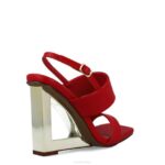 kitalfa vrouwen Menbur 0RLN2907 rood sandalen - Image 3