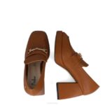 koraal vrouwen Menbur 0RLN3824 bruin hoge hakken - Image 2