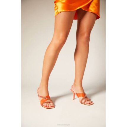 krater vrouwen Menbur 0RLN2783 orenge sandalen