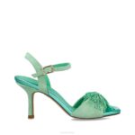 lacertae vrouwen Menbur 0RLN2910 groente sandalen