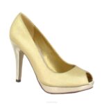 lazare vrouwen Menbur 0RLN1096 goud hoge hakken - Image 2