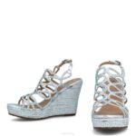 liefde vrouwen Menbur 0RLN3643 zilver casual chique schoen - Image 6