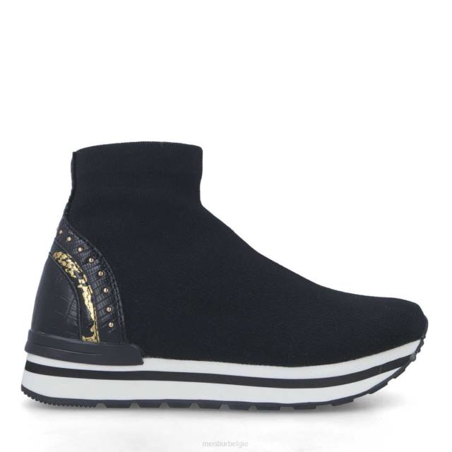 lonicera_vrouwen_menbur_0rln583_zwart_sportschoenen.jpg lonicera vrouwen Menbur 0RLN583 zwart sportschoenen - Image 1