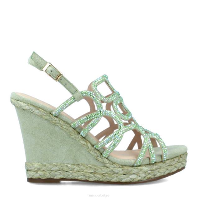 luchtola_vrouwen_menbur_0rln213_groente_casual_chique_schoen.jpg luchtola vrouwen Menbur 0RLN213 groente casual chique schoen - Image 1