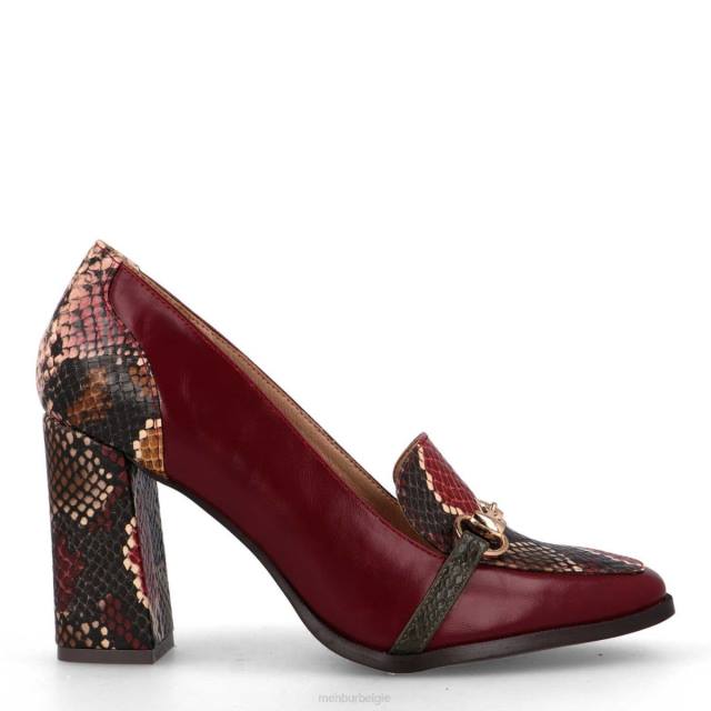 lupiia_vrouwen_menbur_0rln3400_rood_casual_chique_schoen.jpg lupiia vrouwen Menbur 0RLN3400 rood casual chique schoen - Image 1