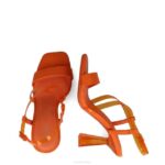 lupus vrouwen Menbur 0RLN7 orenge sandalen - Image 6