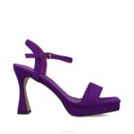 maagd vrouwen Menbur 0RLN2531 paars sandalen