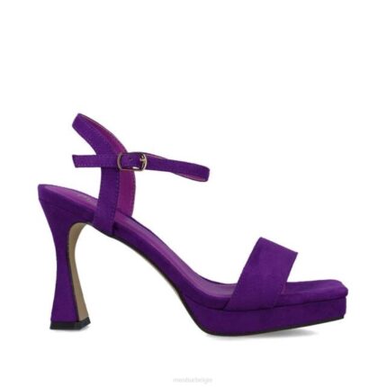 maagd vrouwen Menbur 0RLN2531 paars sandalen