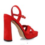 maagd vrouwen Menbur 0RLN2643 rood sandalen - Image 3