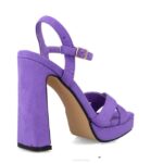 maagd vrouwen Menbur 0RLN2644 paars sandalen - Image 3