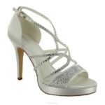 maite vrouwen Menbur 0RLN2271 wit bruids schoen - Image 3