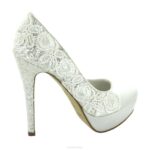 Martina vrouwen Menbur 0RLN2436 wit bruids schoen - Image 3