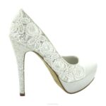 Martina vrouwen Menbur 0RLN2436 wit bruids schoen - Image 7