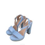 meer vrouwen Menbur 0RLN1236 azul helder hoge hakken - Image 3