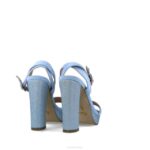 meer vrouwen Menbur 0RLN1236 azul helder hoge hakken - Image 4