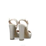 meer vrouwen Menbur 0RLN4877 beige hoge hakken - Image 4