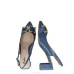 metis vrouwen Menbur 0RLN1676 azul helder middelhoge en lage hakken - Image 2