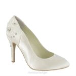mila vrouwen Menbur 0RLN2415 wit bruids schoen - Image 2