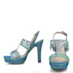 milaans vrouwen Menbur 0RLN4990 azul medio hoge hakken - Image 6