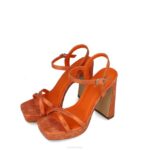 mirfak vrouwen Menbur 0RLN48 orenge sandalen - Image 3