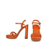mirfak vrouwen Menbur 0RLN48 orenge sandalen - Image 6