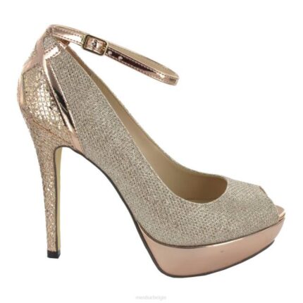molaren vrouwen Menbur 0RLN4739 beige hoge hakken