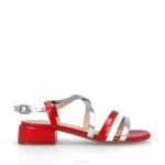 motti vrouwen Menbur 0RLN282 rood casual chique schoen - Image 9
