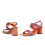 musca vrouwen Menbur 0RLN121 orenge sandalen - Image 4