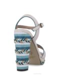 muziek vrouwen Menbur 0RLN5504 azul helder hoge hakken - Image 3