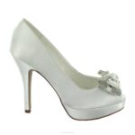 noemi vrouwen Menbur 0RLN2333 wit bruids schoen - Image 2