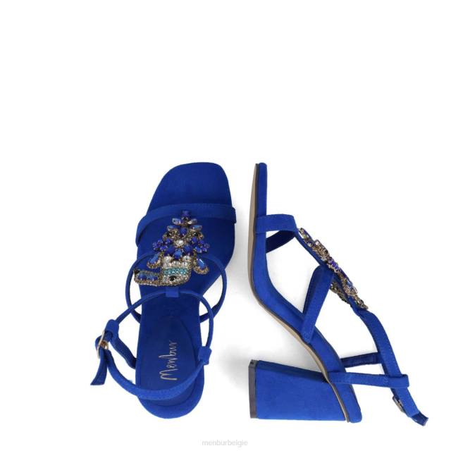 normaal vrouwen Menbur 0RLN5587 azul medio middelhoge en lage hakken - Image 6