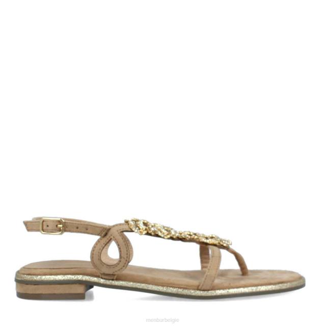 novarees_vrouwen_menbur_0rln234_beige_casual_chique_schoen.jpg Novarees vrouwen Menbur 0RLN234 beige casual chique schoen - Image 1