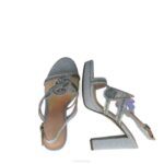 obsidiaan vrouwen Menbur 0RLN3876 zilver hoge hakken - Image 2