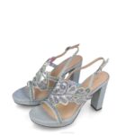 obsidiaan vrouwen Menbur 0RLN3876 zilver hoge hakken - Image 3