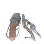 obsidiaan vrouwen Menbur 0RLN3906 zilver hoge hakken - Image 8