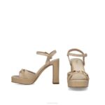 octanen vrouwen Menbur 0RLN2596 beige sandalen - Image 6