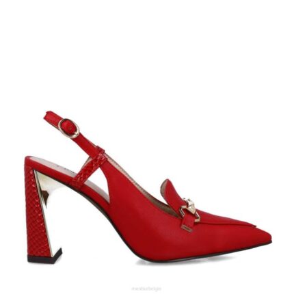 octanen vrouwen Menbur 0RLN3458 rood casual chique schoen