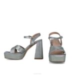 octantis vrouwen Menbur 0RLN2718 zilver sandalen - Image 5