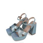 octantis vrouwen Menbur 0RLN2719 azul helder sandalen - Image 2
