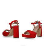 Orion vrouwen Menbur 0RLN38 rood sandalen - Image 4