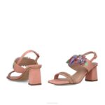 pauw vrouwen Menbur 0RLN124 orenge sandalen - Image 4