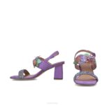 pauw vrouwen Menbur 0RLN2820 paars sandalen - Image 5