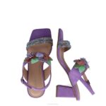 pauw vrouwen Menbur 0RLN2820 paars sandalen - Image 6