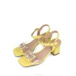 Pavo vrouwen Menbur 0RLN122 geel sandalen - Image 3