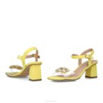 Pavo vrouwen Menbur 0RLN122 geel sandalen - Image 5