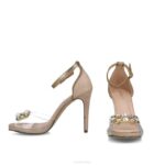 Pavo vrouwen Menbur 0RLN2769 beige sandalen - Image 5