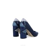 picena vrouwen Menbur 0RLN1727 donkerblauw middelhoge en lage hakken - Image 4