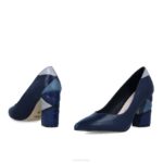 picena vrouwen Menbur 0RLN1727 donkerblauw middelhoge en lage hakken - Image 5