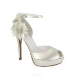 pilaar vrouwen Menbur 0RLN2274 wit bruids schoen - Image 3